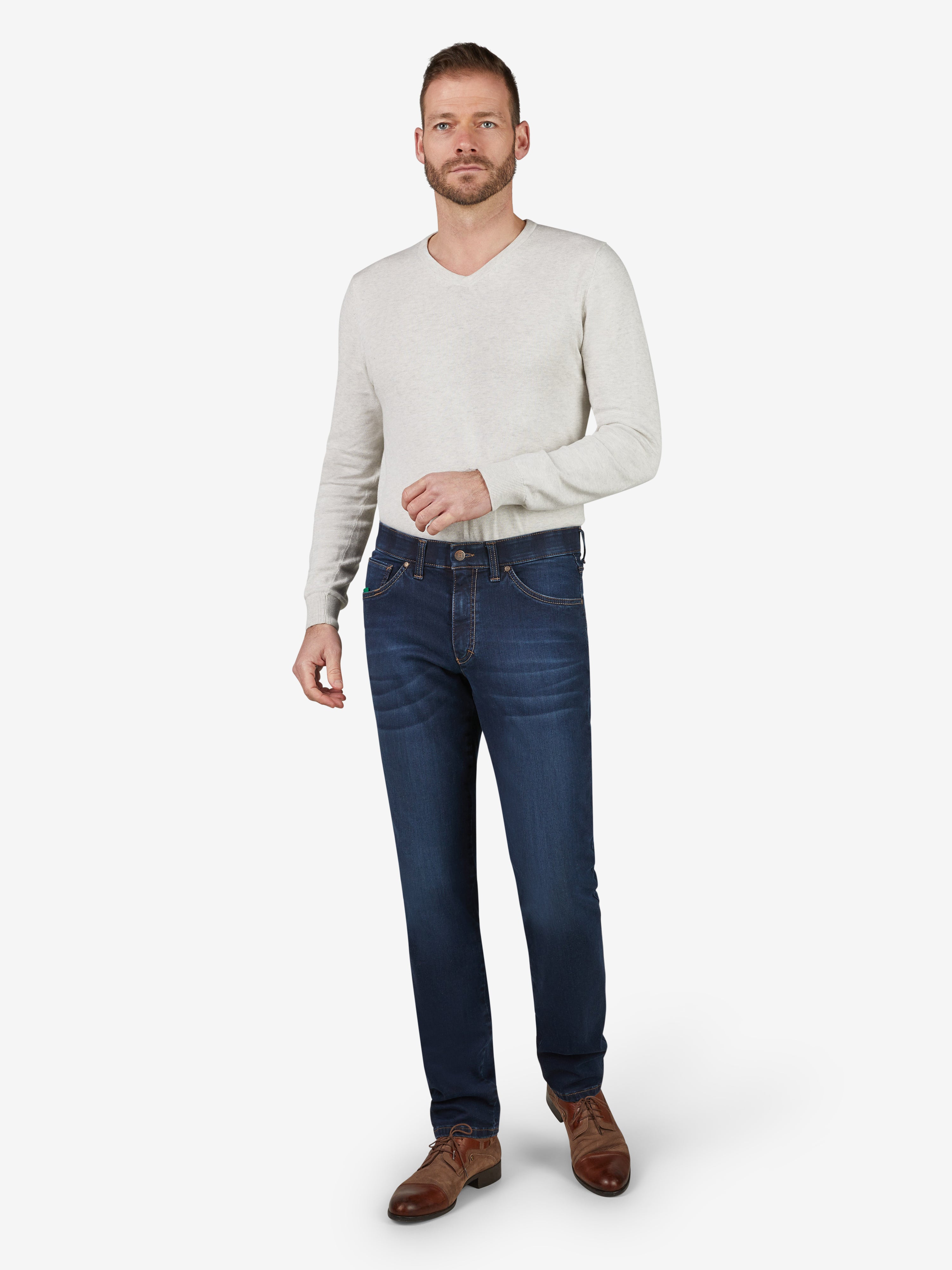 ALEX 7915 - donkerblauw (gewassen)