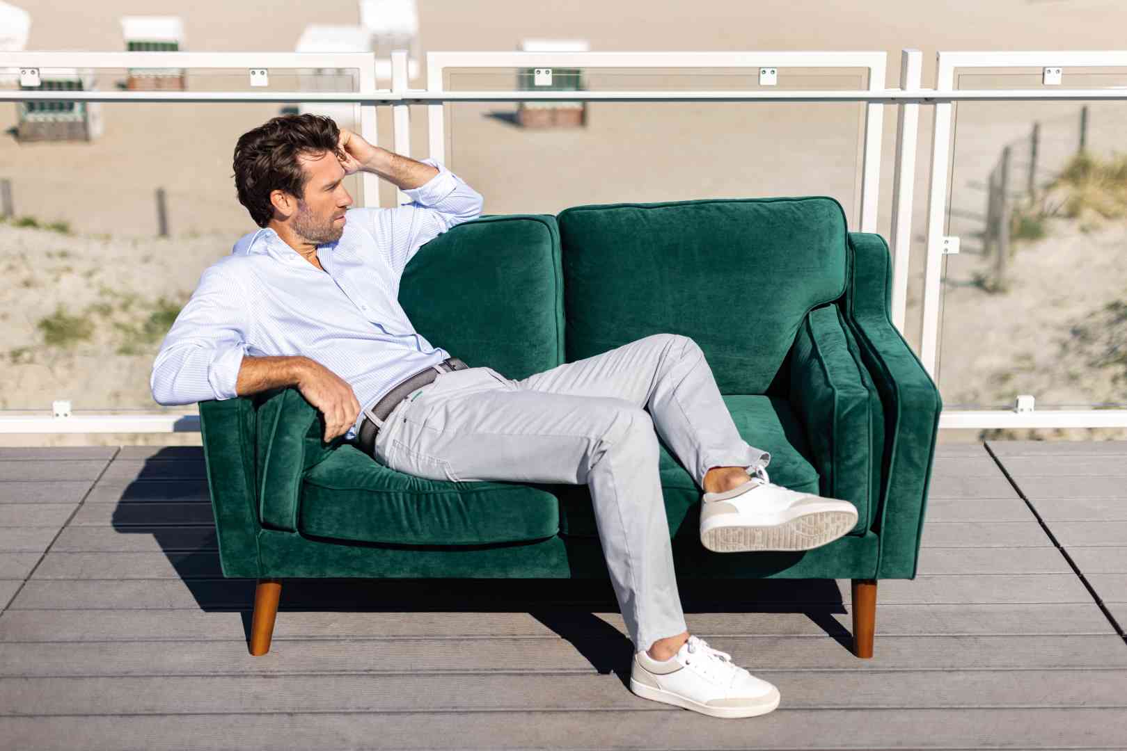 Le canapé vert Club of Comfort