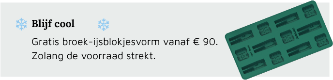 Blijf cool actie – banner